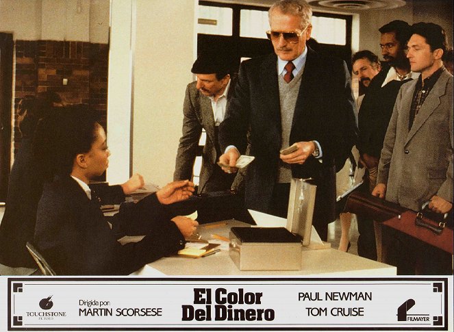 Die Farbe des Geldes - Lobbykarten - Paul Newman