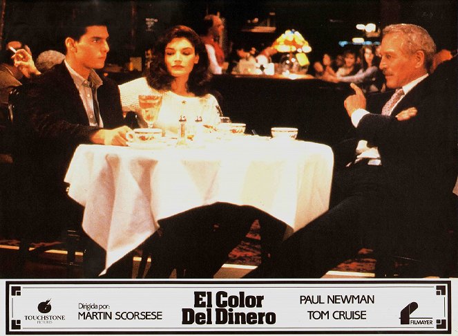 The Color of Money - Lobbykaarten - Tom Cruise, Mary Elizabeth Mastrantonio, Paul Newman