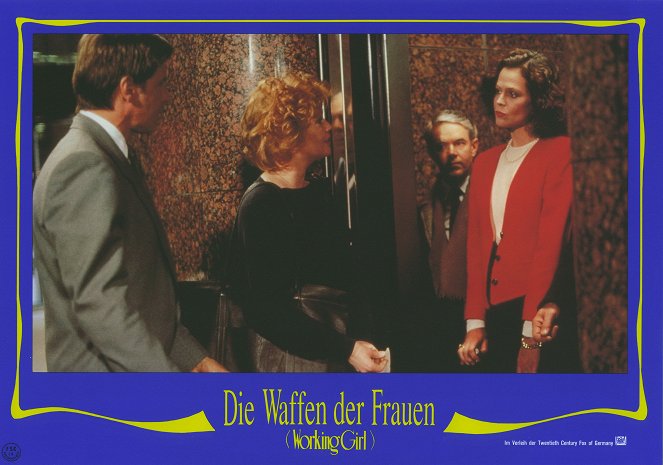 Die Waffen der Frauen - Lobbykarten - Harrison Ford, Melanie Griffith, Sigourney Weaver