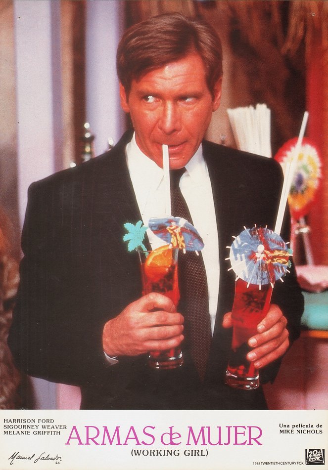 Working Girl - Cartes de lobby - Harrison Ford
