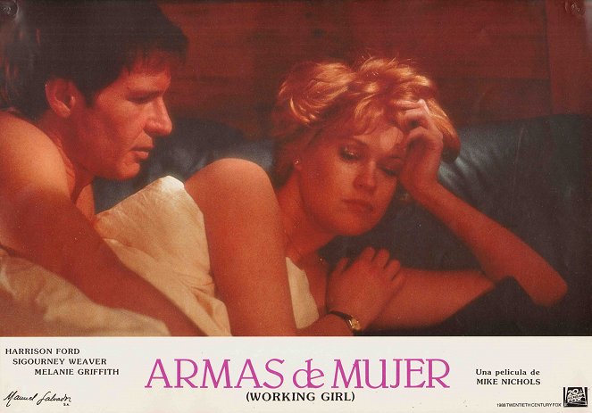 Die Waffen der Frauen - Lobbykarten - Harrison Ford, Melanie Griffith