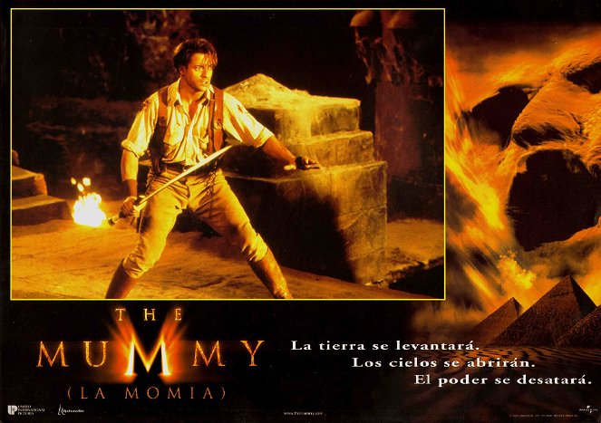Die Mumie - Lobbykarten - Brendan Fraser