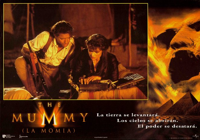 Die Mumie - Lobbykarten - Brendan Fraser, Rachel Weisz