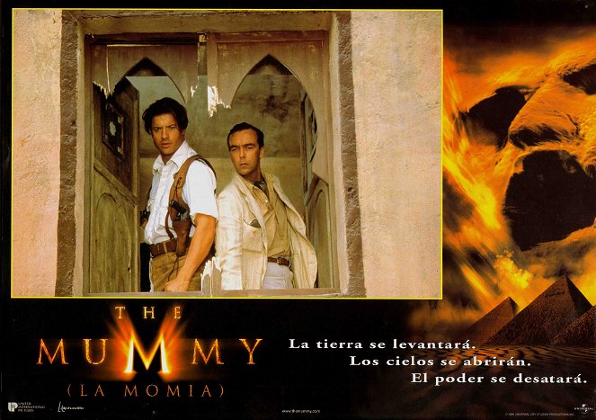 Die Mumie - Lobbykarten - Brendan Fraser, John Hannah