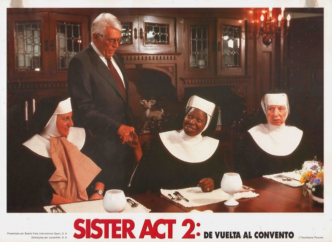 Sister Act II: In göttlicher Mission - Lobbykarten - Kathy Najimy, James Coburn, Whoopi Goldberg, Mary Wickes