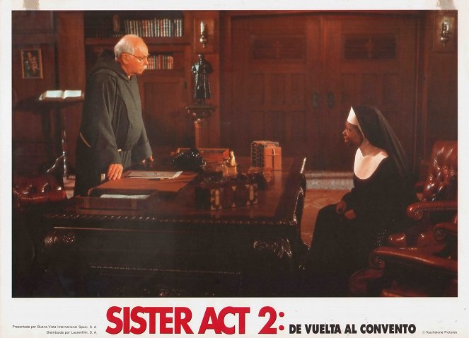 Sister Act, acte 2 - Cartes de lobby - Barnard Hughes, Whoopi Goldberg