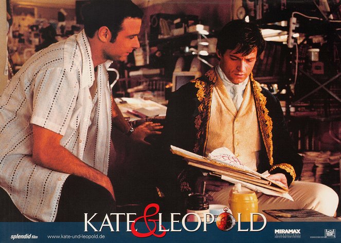 Kate & Leopold - Cartes de lobby - Liev Schreiber, Hugh Jackman