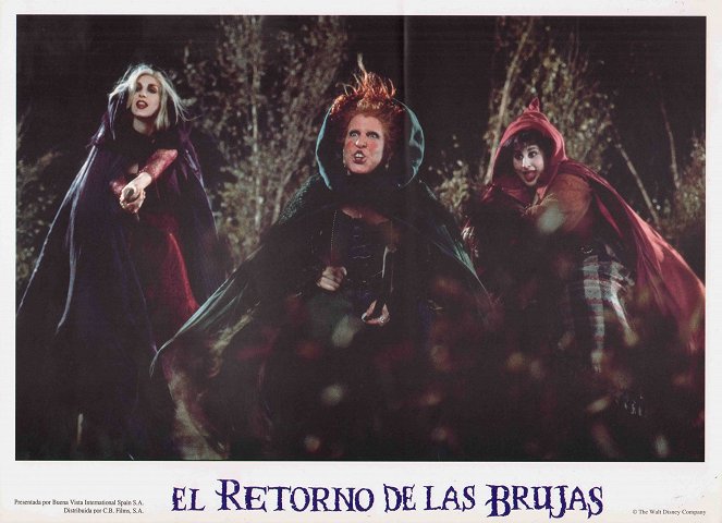 El retorno de las brujas - Fotocromos - Sarah Jessica Parker, Bette Midler, Kathy Najimy