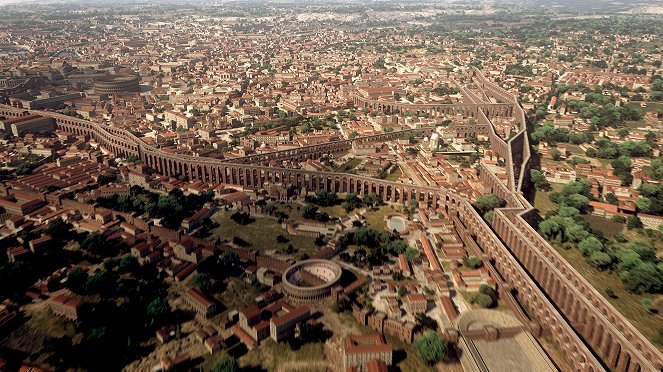 Mégapolis, les plus grandes villes de l'Antiquité - Rome - De la película