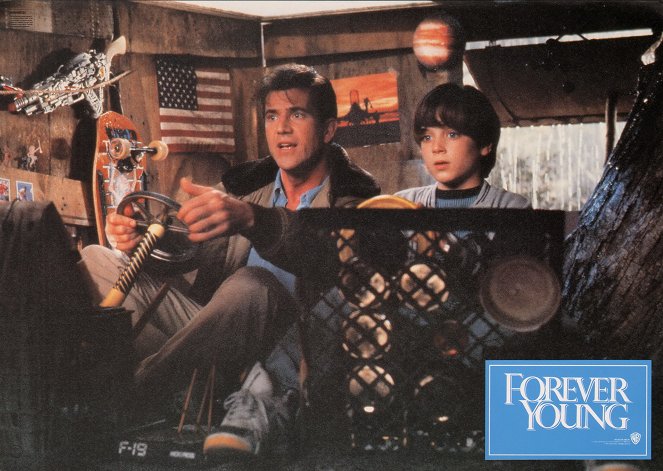 Forever Young - Cartes de lobby - Mel Gibson, Elijah Wood