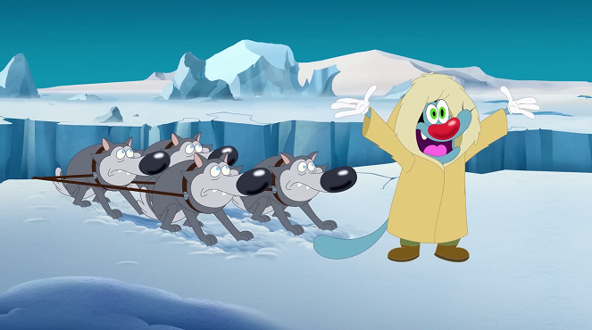 Oggy et les cafards - La Course au Pôle Nord - Film