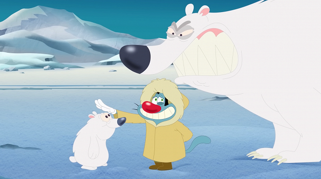 Oggy a škodíci - Season 5 - La Course au Pôle Nord - Z filmu