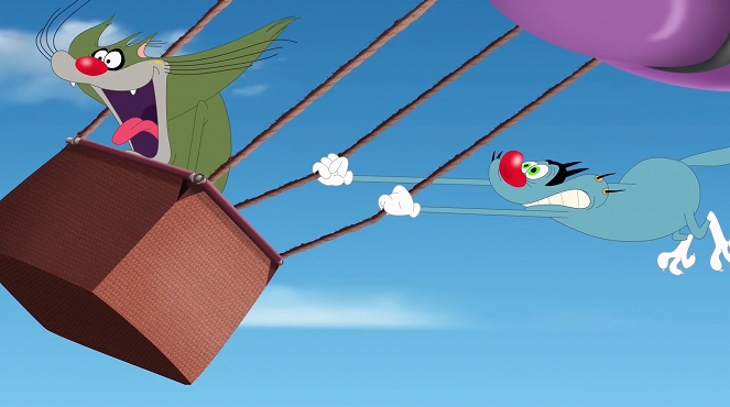 Oggy et les cafards - Season 6 - Panique en montgolfière - Do filme