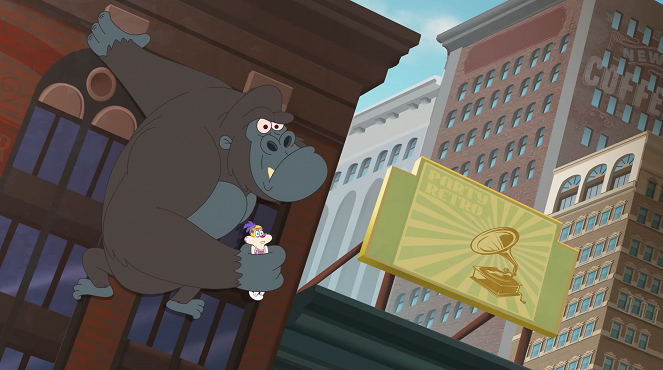 Oggy a škodíci - Un gorille en ville - Z filmu