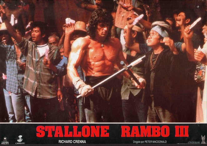 Rambo III - Lobby Cards - Sylvester Stallone