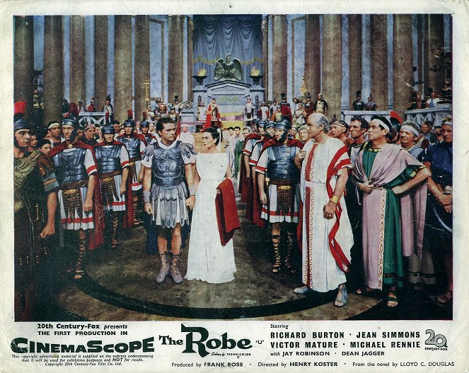 The Robe - Lobby Cards