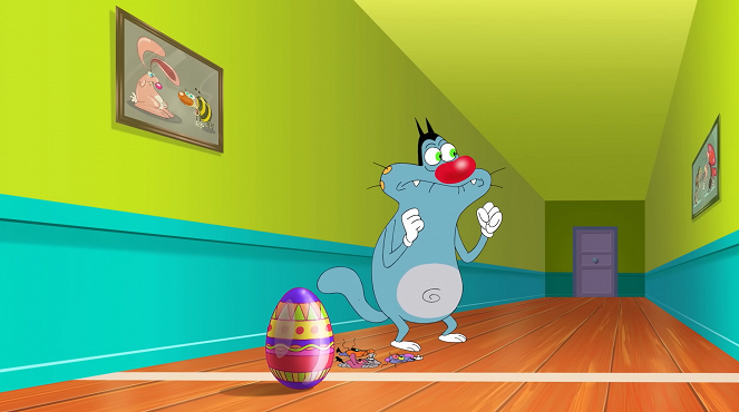 Oggy et les cafards - Season 4 - Oggy et l'œuf de Pâques - Van film