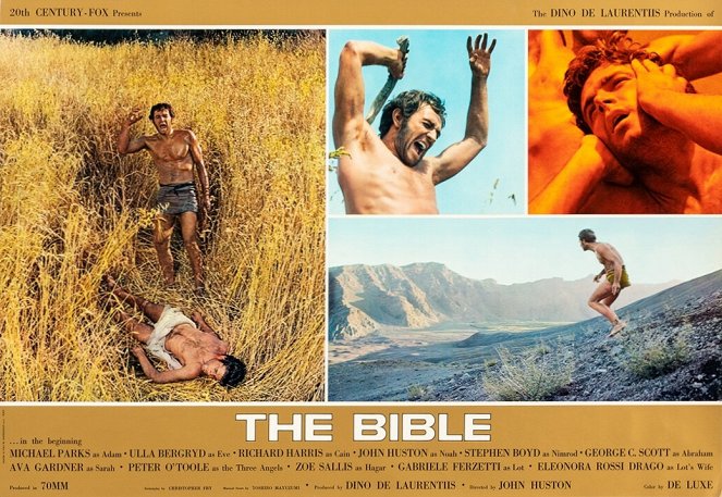 The Bible - Lobby Cards - Richard Harris, Franco Nero