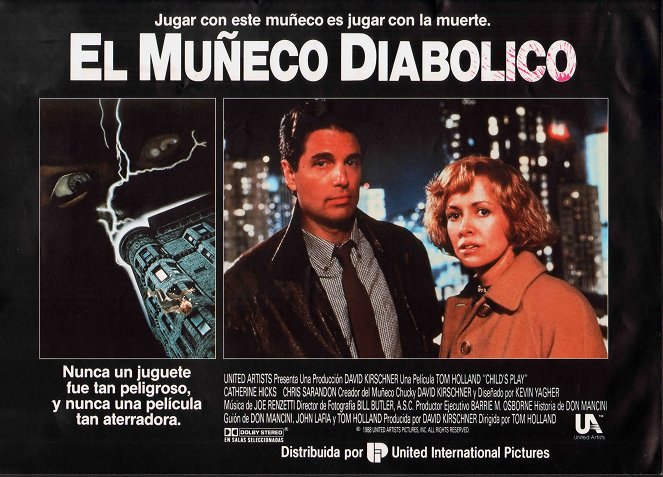 Jeu d'enfant - Cartes de lobby - Chris Sarandon, Catherine Hicks