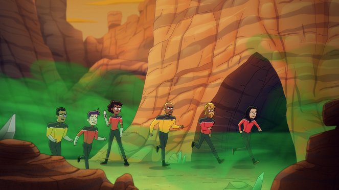 Star Trek: Lower Decks - Mining the Mind's Mines - Photos