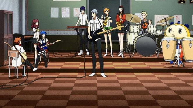 Persona 4: The Golden Animation - Let's Go Get It! Get Pumped! - Van film