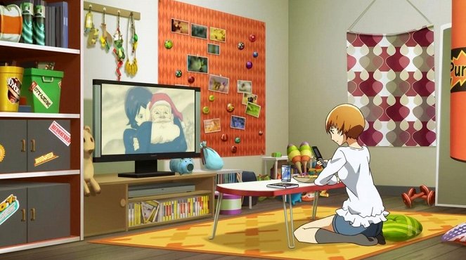 Persona 4: The Golden Animation - Not So Holy Christmas Eve - Van film