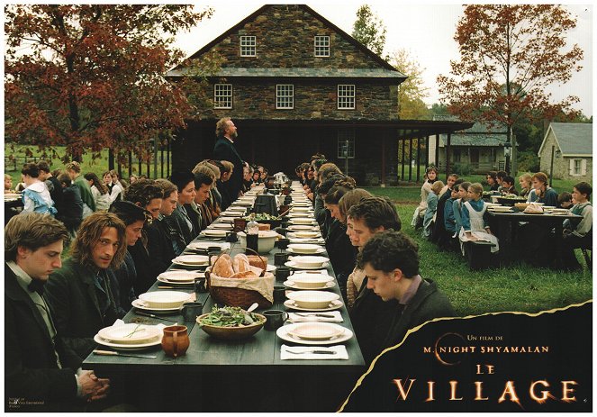 Le Village - Cartes de lobby - Adrien Brody, Jesse Eisenberg