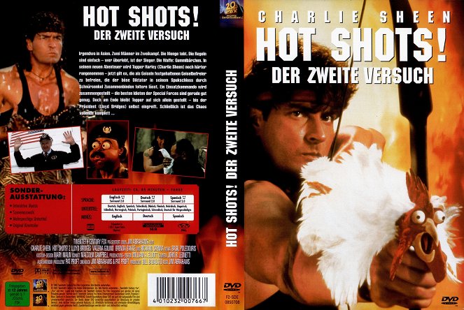 Hot Shots 2 - Okładki