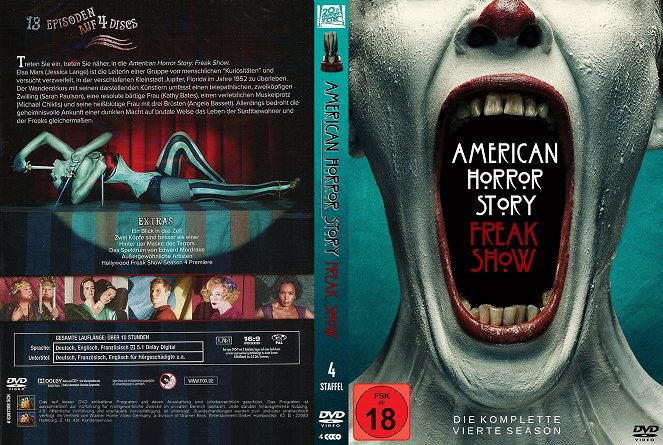 História de Horror Americana - Freak Show - Capas