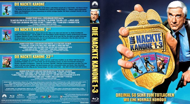 The Naked Gun: From the Files of Police Squad! - Covers