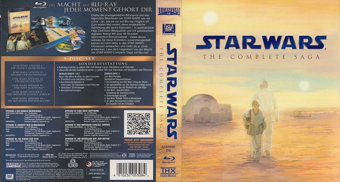Star Wars Episodio IV: La guerra de las galaxias - Carátulas