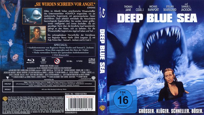 Deep Blue Sea - Carátulas