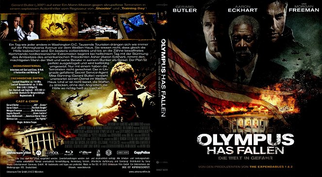 Olympus Has Fallen - Die Welt in Gefahr - Covers