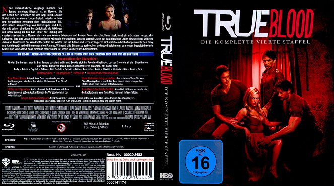 True Blood (Sangre fresca) - Season 4 - Carátulas