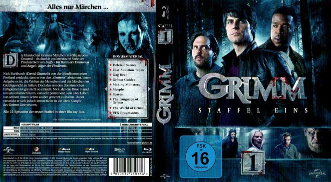 Grimm - Season 1 - Okładki