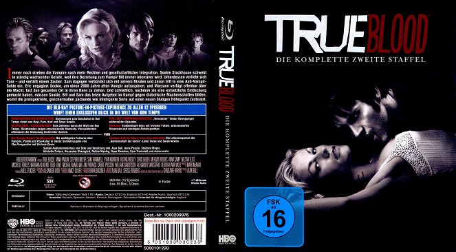 True Blood (Sangre fresca) - Season 2 - Carátulas