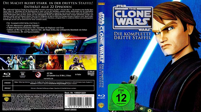 Star Wars: Las guerras clon - Secrets Revealed - Carátulas
