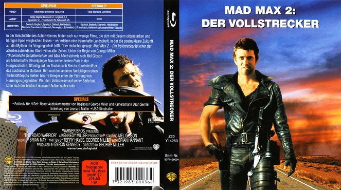 Mad Max 2: O Guerreiro da Estrada - Capas