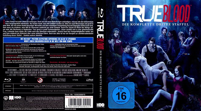 True Blood (Sangre fresca) - Season 3 - Carátulas