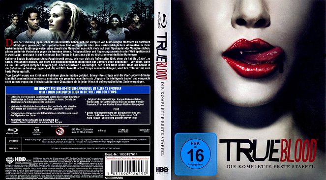True Blood (Sangre fresca) - Season 1 - Carátulas
