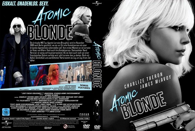 Atomic Blonde - Agente Especial - Capas