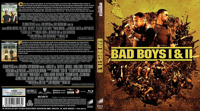 Os Bad Boys - Capas