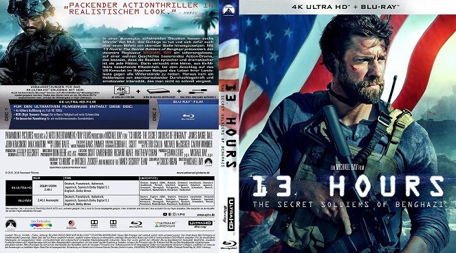 13 Hours - Couvertures
