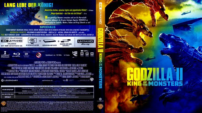 Godzilla II: King of the monsters - Coverit