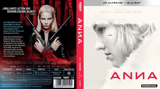 Anna - Die Agentin - Covers
