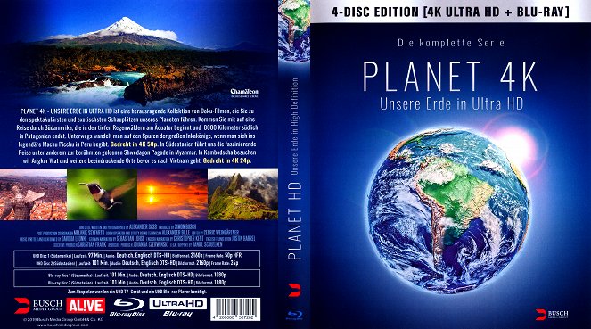Planet 4K – Unsere Erde in Ultra HD: Südostasien - Borítók