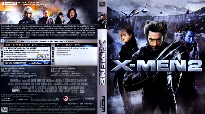 X-Men 2 - Okładki