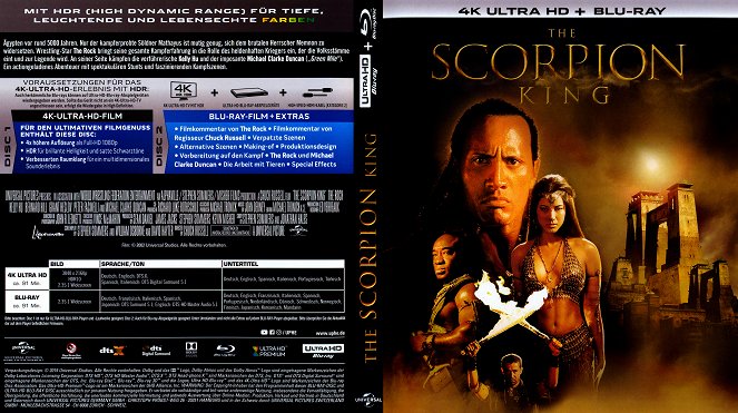The Scorpion King - Covers