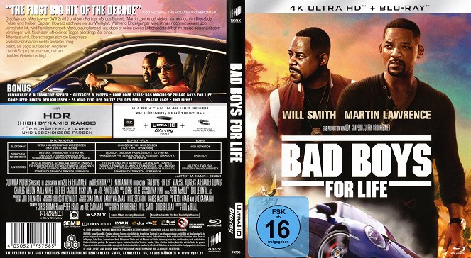 Bad Boys for Life - Couvertures