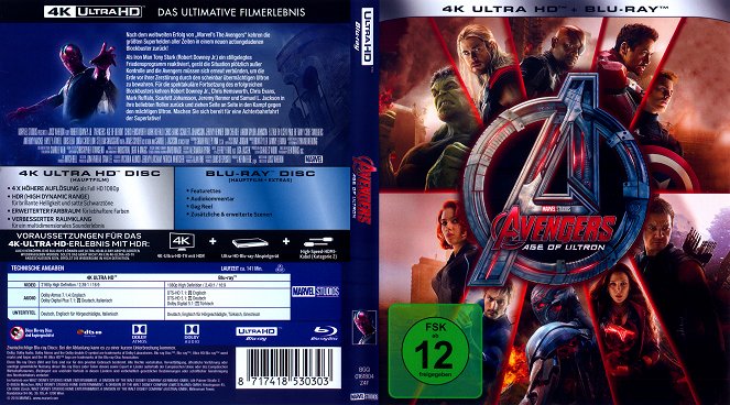 Avengers 2: Vek Ultrona - Covery